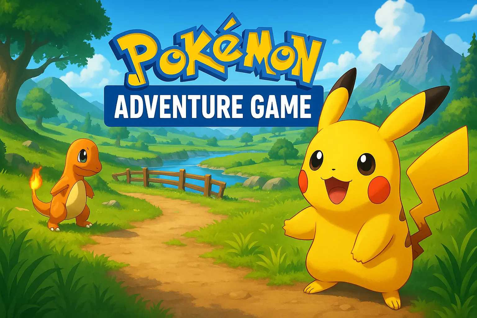 3D Pokémon Adventure Game